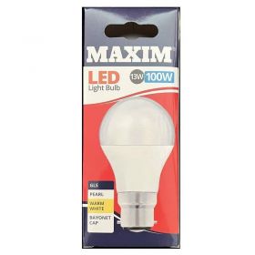 Maxim LED 13W=100W GLS BC WW Pearl SW (10 pack)