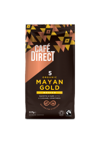 Cafedirect Fair Trade & Organic Mayan Gold Roast & Ground Coffee 200g x6