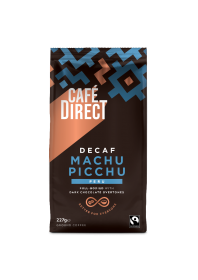 Cafedirect Fair Trade Machu Picchu Decaffeinated Roast & Ground Coffee 200g x1