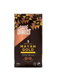 Cafedirect Fair Trade & Organic Mayan Gold Roast & Ground Coffee 200g x1