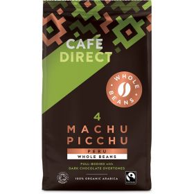 Cafedirect Fair Trade Machu Picchu Organic Beans 750g x1