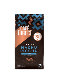 Cafedirect Fairtrade Whole Beans Machu Picchu Decaff Coffee 227g x 6
