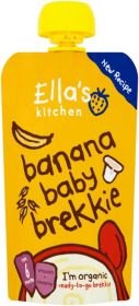 Ella's Kitchen Baby Brekkie Banana 6x100g