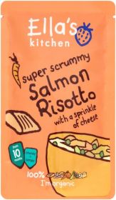 Ella's Kitchen (From 10 months) Salmon Risotto 7x190g