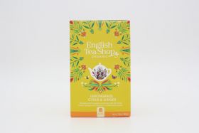 English Tea Lemon Grass Citrus Organic Sachet Tea Bags 20ct 30g x6