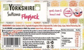 Ridings Sultana Flapjacks 75g x24