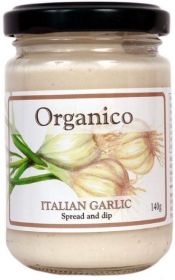 Organico Organic Garlic Spread & Dip 140g x6