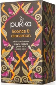 Pukka Tea Organic Licorice & Cinnamon Tea 40g (20's) x4