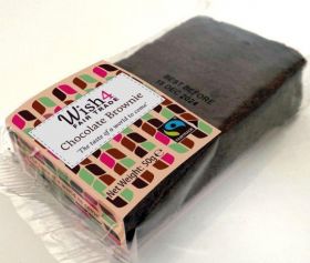 Wish4 Fairtrade Chocolate Brownie 50g x1