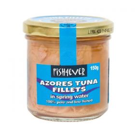 Fish4Ever Azores tuna fillets in spring water 150g x6