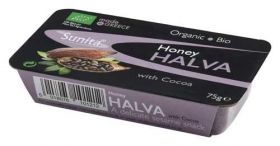 Sunita Organic Honey Halva with Cocoa 75g x12 (BBD 12/2024)