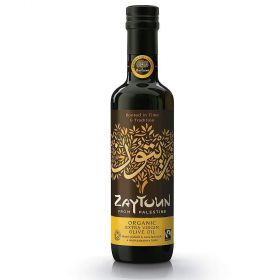 Zaytoun Organic & Fairtrade Extra Virgin Olive Oil 500ml x6