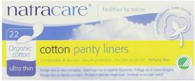 Natracare Organic Cotton Panty Liners Ultra Thin 22's x16