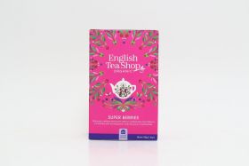 English Tea Super Berries Organic Sachet Tea Bags 20ct 40g x6