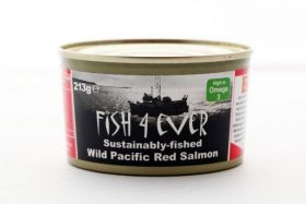 Fish 4 Ever Wild Pacific Red Salmon 170g x12