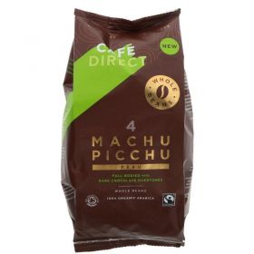 Cafedirect Fair Trade & Organic Machu Picchu Whole Beans 750g x6