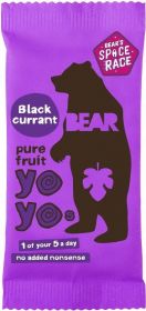 Bear Pure Fruit Blackcurrant Yoyos 20g x1