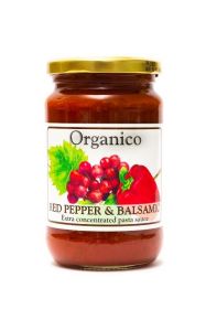 Organico Organic Red Pepper & Balsamic Sauce 350g x6