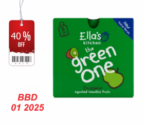 Ella's Kitchen Smoothie Fruit (Org) Green One Multipack (5x90g) x6