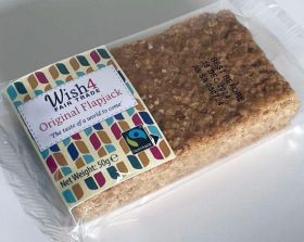 Wish4 Fairtrade Original Flapjack 50g x1