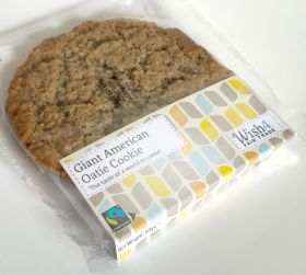 Wish4 Fairtrade Giant American Oatie Cookies 14 x 60g