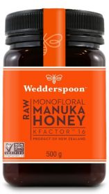 Wedderspoon KFactor 12 Raw Manuka Honey 500g x1