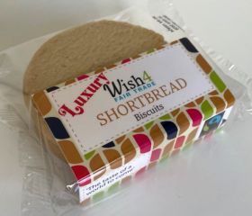 Wish4 Fairtrade Twin Pack Shortbread Biscuits 70g x1