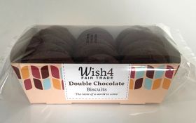 Wish4 Fairtrade Double Chocolate Biscuits 9 x 220g 