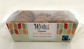 Wish4 Fairtrade Classic Oat Biscuits 9 x 220g 